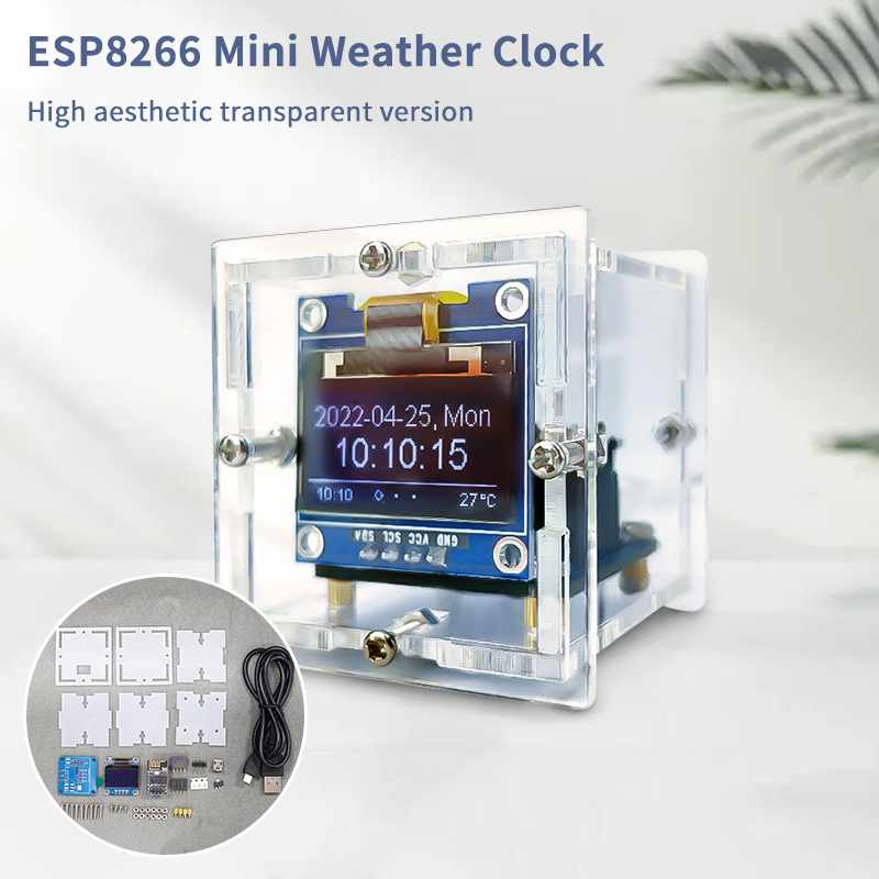 Diy Electronics Project Kit - Zestaw Mini Stacji Pogodowej ESP8266 DIY