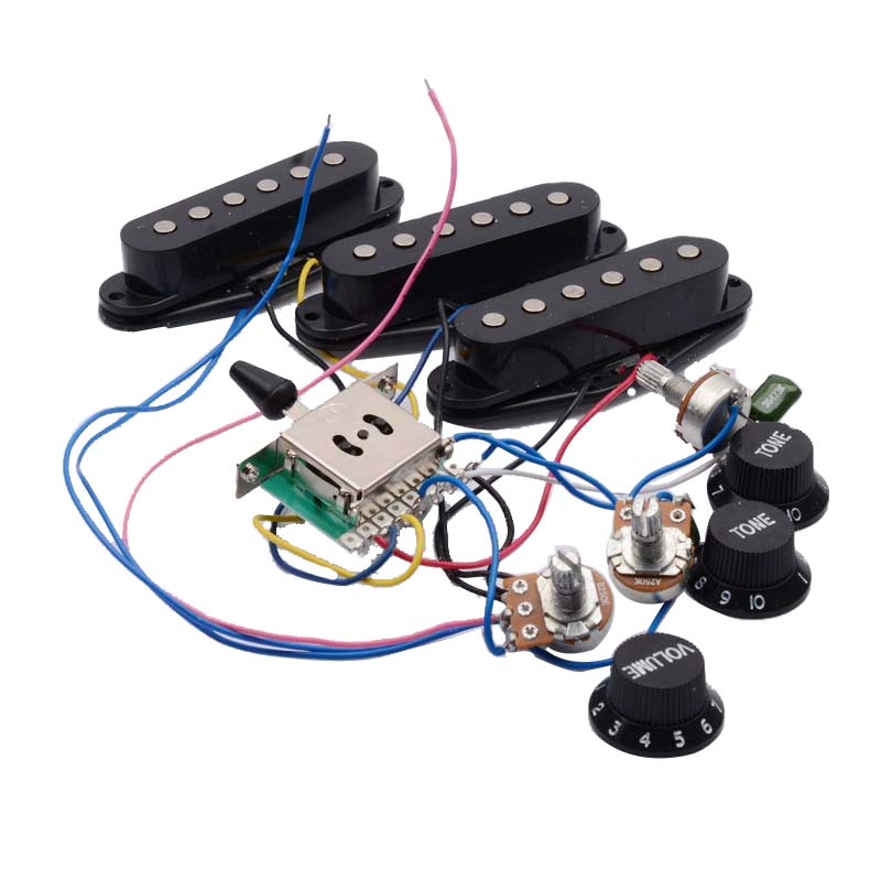 Diy Electric Guitar Electronics - Przetwornik do gitary elektrycznej kable w