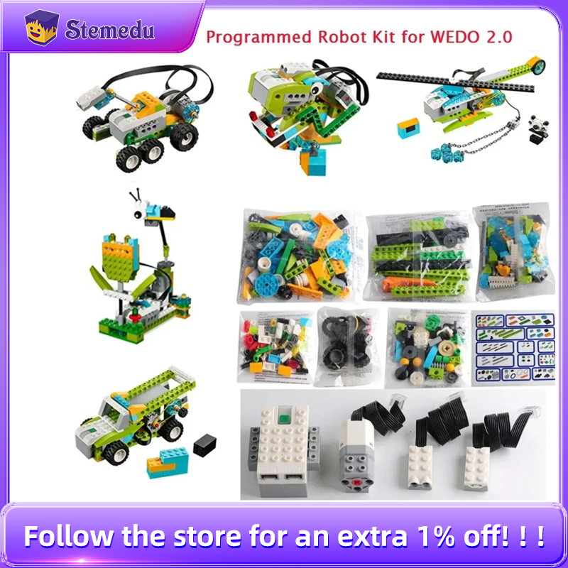 Diy Electronics For Kids - STEM We-do2.0 45300 zestaw do programowania