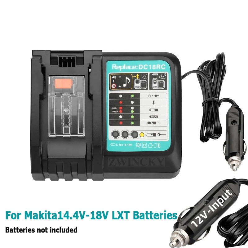 Makita Drill Hp1640 - Ładowarka samochodowa DC18RC Li-ion 3A do