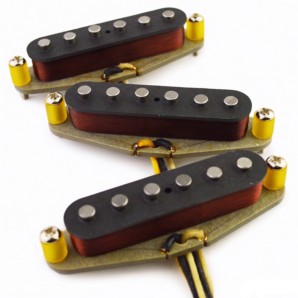 Diy Electric Guitar Electronics - Zestaw vintage 1969, przetwornik single coil