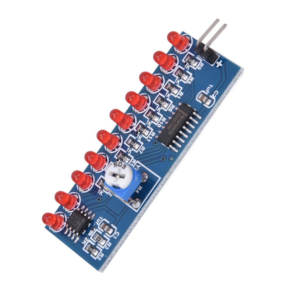 Diy Electronics Project Kit - 2 szt. NE555 CD4017 Efekt płynącego