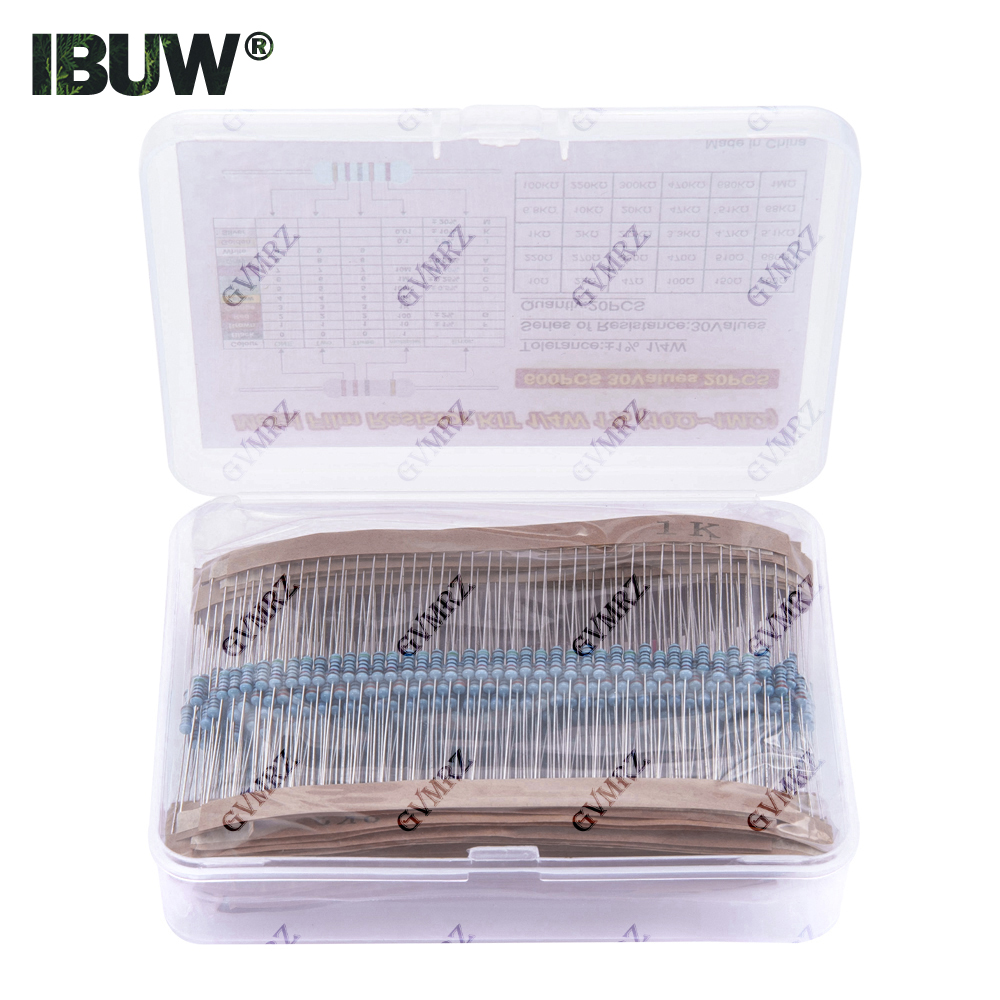 Resistor Kit 1 4W - Zestaw rezystorów metalizowanych 600 sztuk, 30