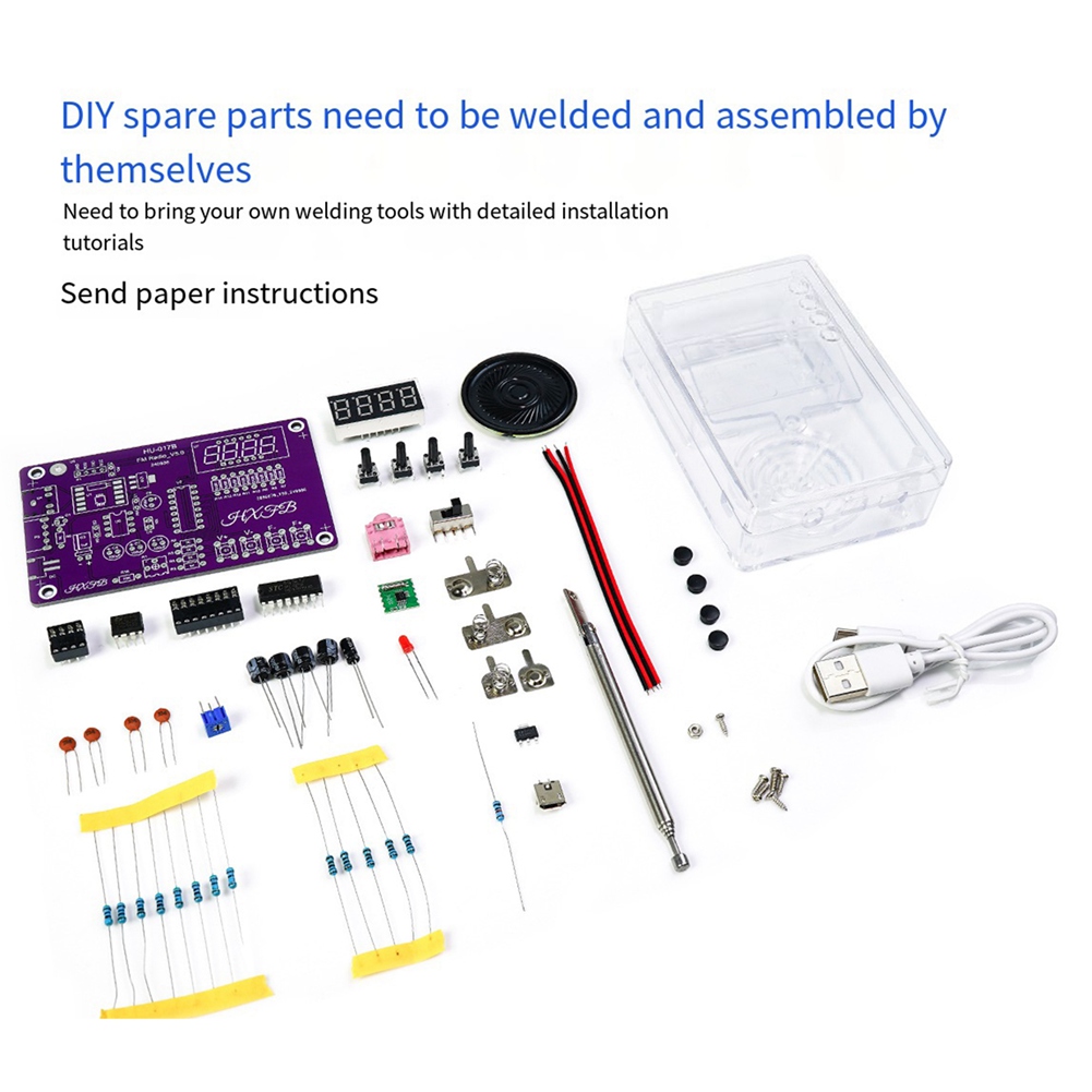 Diy Electronics Project Kit - A72Z Nowy zestaw elektroniczny DIY do
