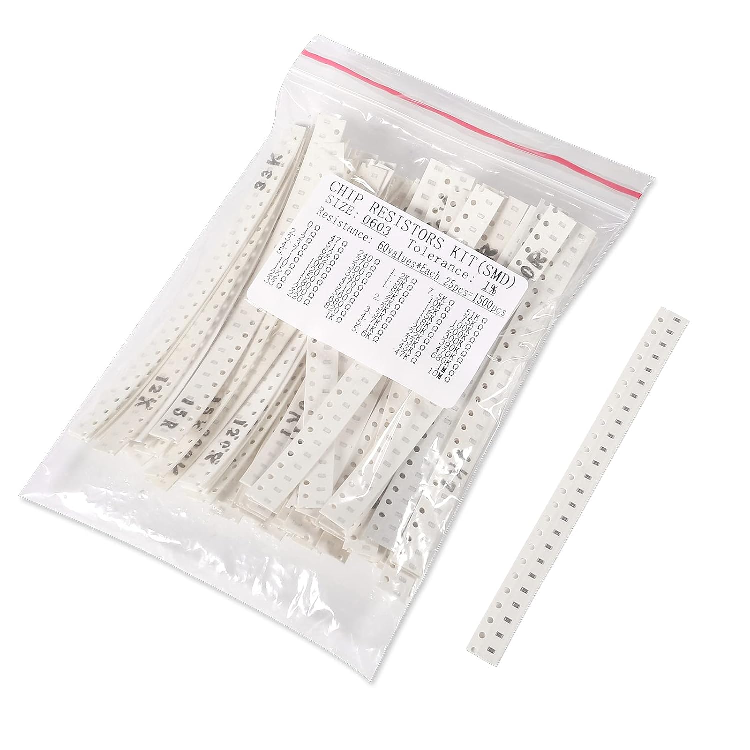 Resistor Kit 1 4W - 1500 szt. 0603 zestaw rezystorów SMD,