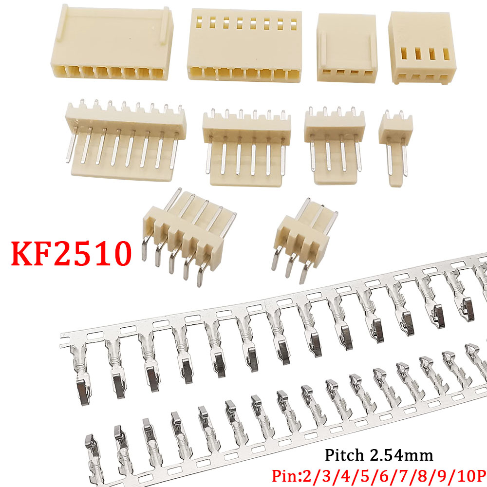 Male Female Header Pin - 100 sztuk KF2510 złącze 2.54mm skok