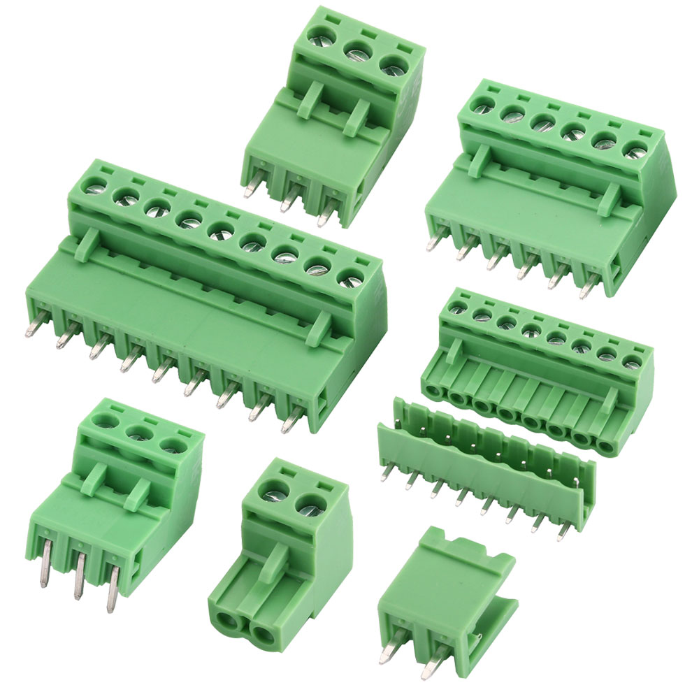 Male Female Header Pin - Złącze śrubowe PCB KF2EDG o rastrze