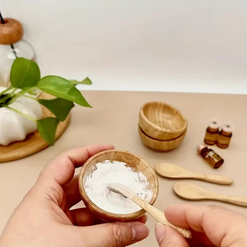 Diy Kit Elektronik - Zestaw misek bambusowych do mieszania maseczek,