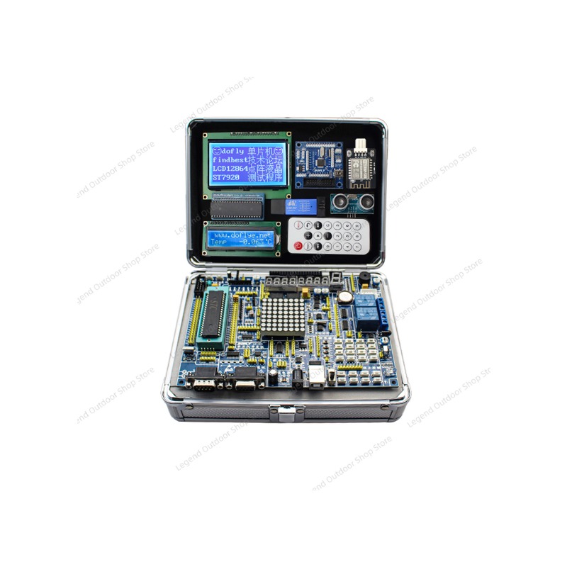 Diy Electronics Project Kit - Płytka Rozwojowa LY-51S 51MCU, Zestaw do