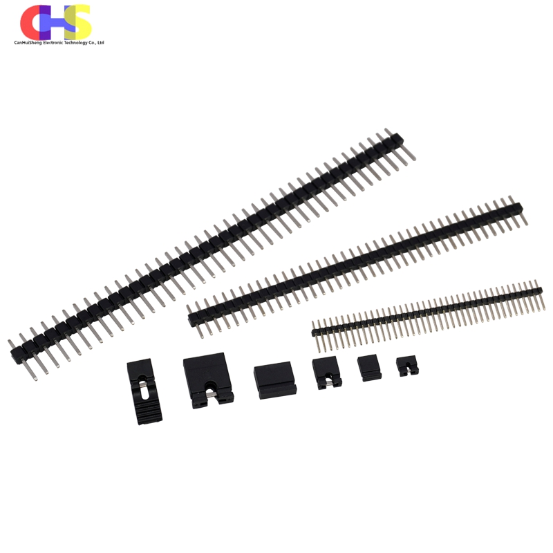 Male Female Header Pin - 10-100szt 1.27mm 2.0mm 2.54mm 5.08mm Jumper