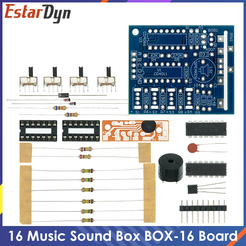 Diy Electronics For Kids - 16 Moduł Dźwiękowy Music Sound Box