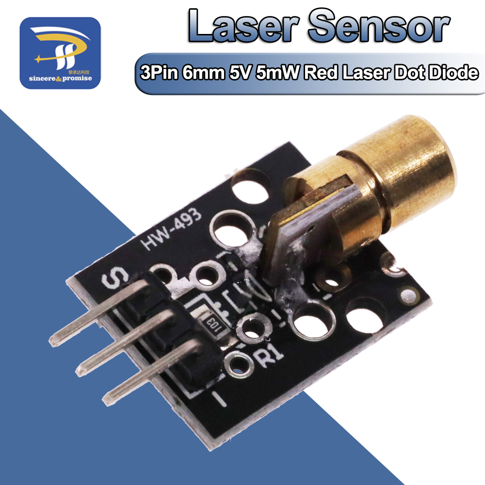 Diy Lightsaber Electronics - KY-008 650nm moduł czujnika laserowego 3Pin