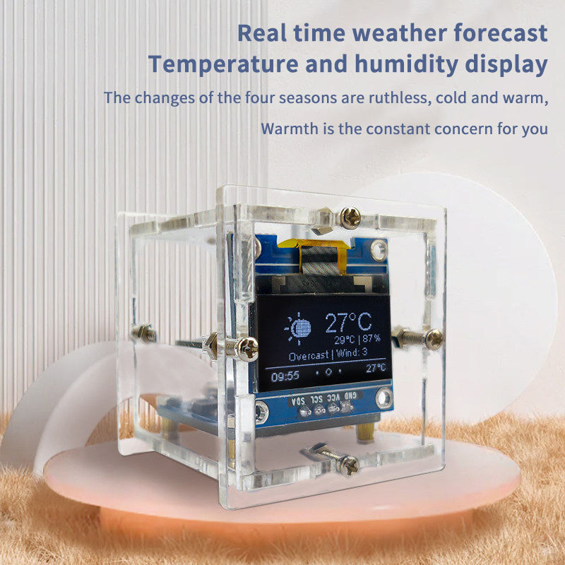 Zestaw Mini Stacji Pogodowej E – Diy Electronics Project Kit recenzja i cena