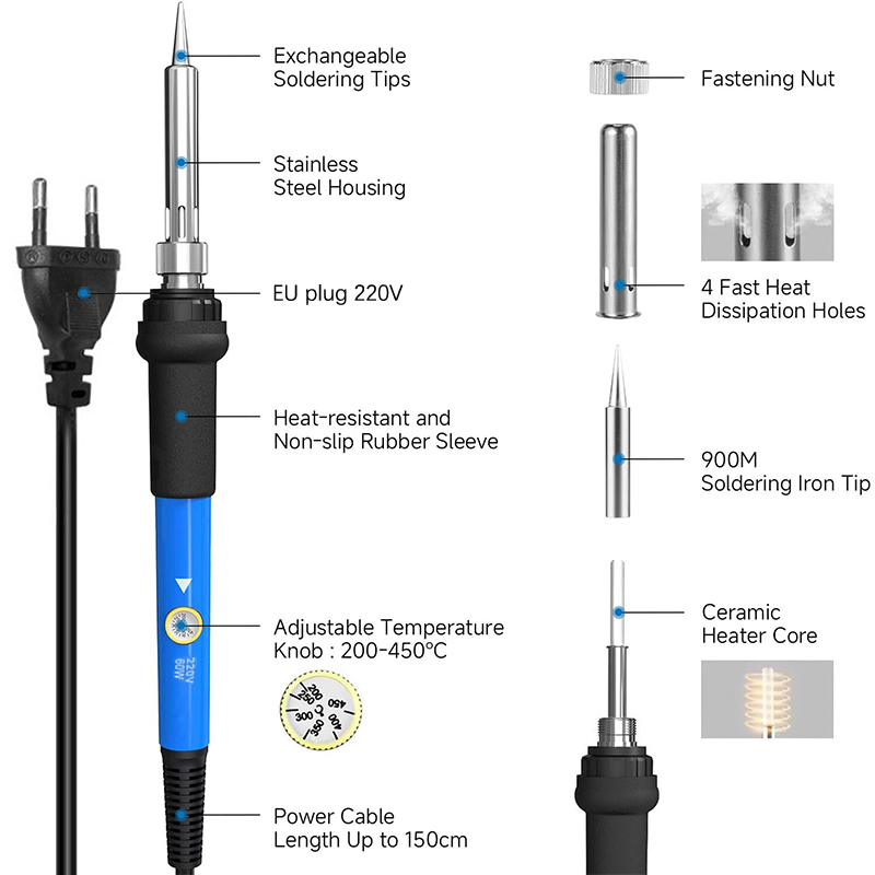 Regulowana Temperatura 220V 60 – Diy Kit Elektronik recenzja i cena