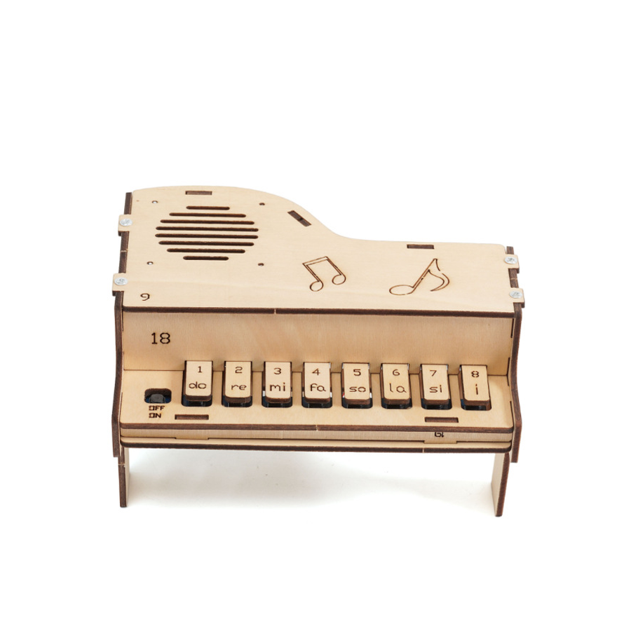 DIY drewniany model fortepianu – Diy Electronics For Kids recenzja i cena