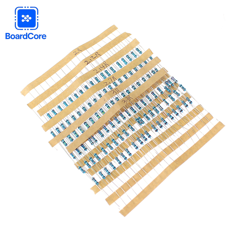 Zestaw rezystorów metalizowany – Resistor Kit 1 4W recenzja i cena