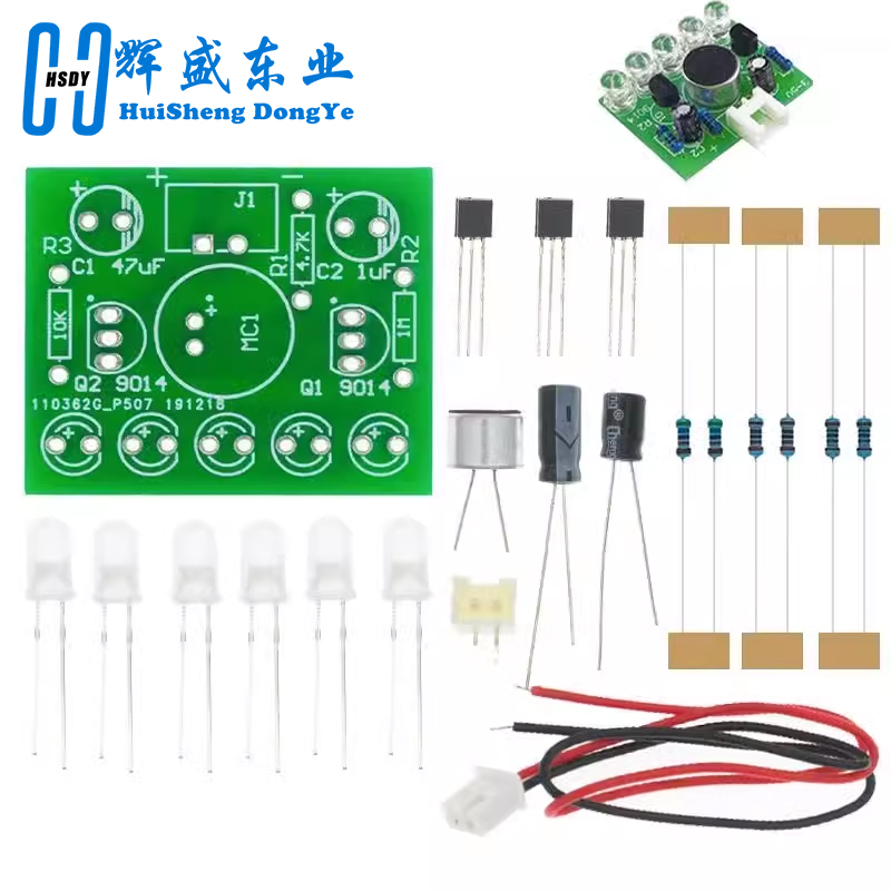 3V-5.5V aktywowana głosem lamp – Diy Electronics For Kids recenzja i cena