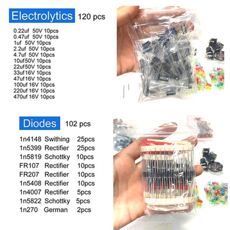 Zestaw 1900 elementów elektron – Resistor Kit 1 4W recenzja i cena
