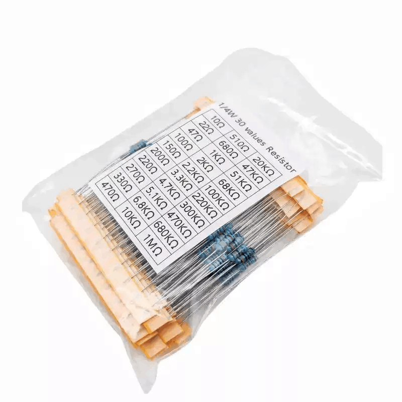 Zestaw rezystorów metalizowany – Resistor Kit 1 4W recenzja i cena
