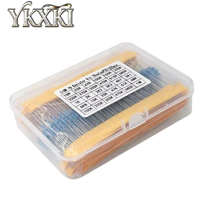 Zestaw rezystorów metalizowany – Resistor Kit 1 4W recenzja i cena