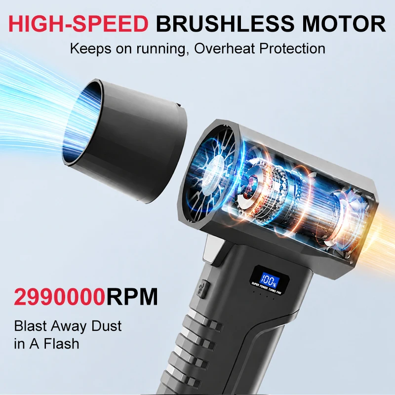 Turbo wentylator 2990000RPM, p – Diy Electronics Cleaner recenzja i cena