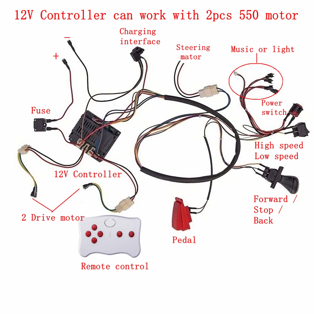 Dziecko elektryczny samochód D – Diy Kit Elektronik recenzja i cena