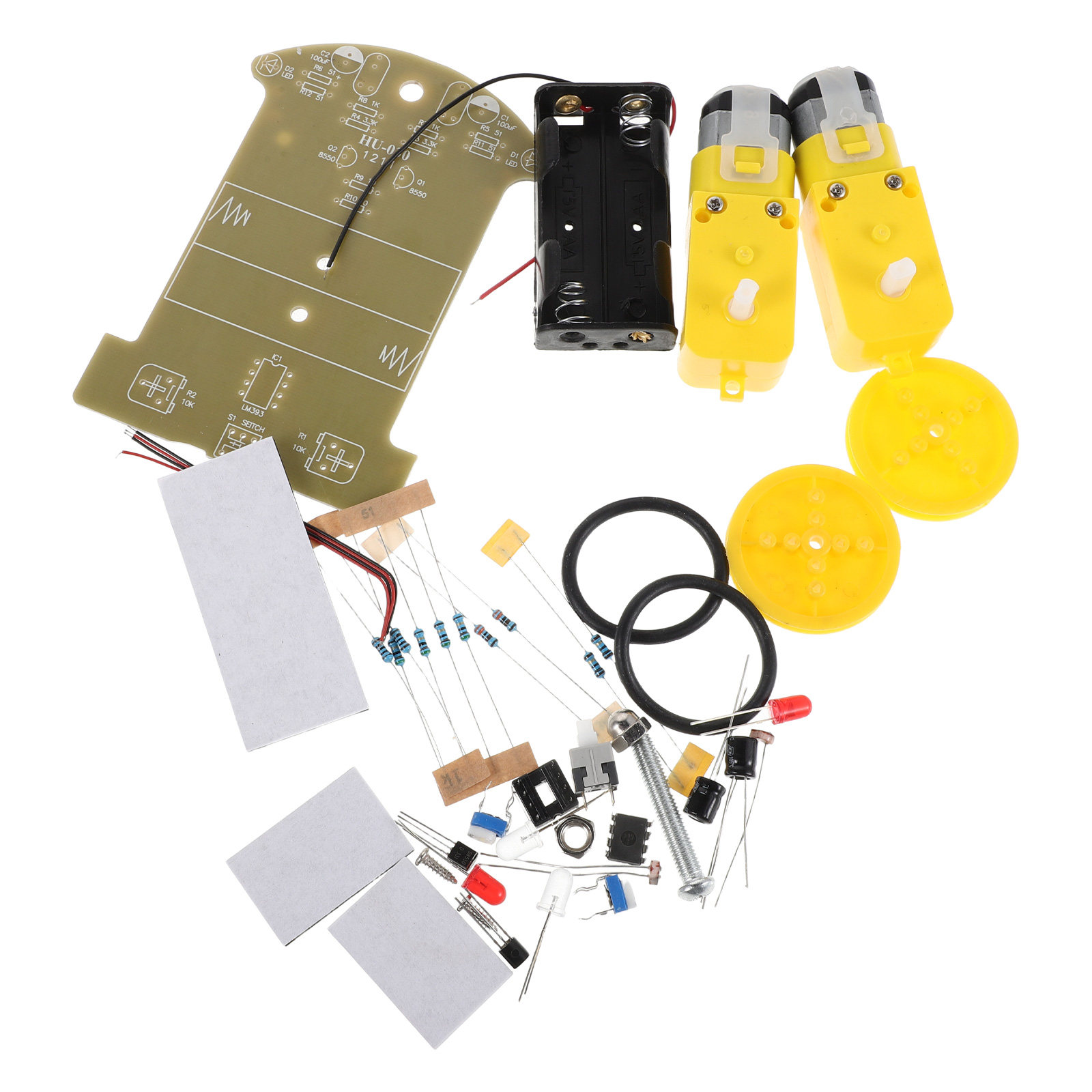 Zestaw robota śledzącego linię – Diy Electronics Project Kit recenzja i cena
