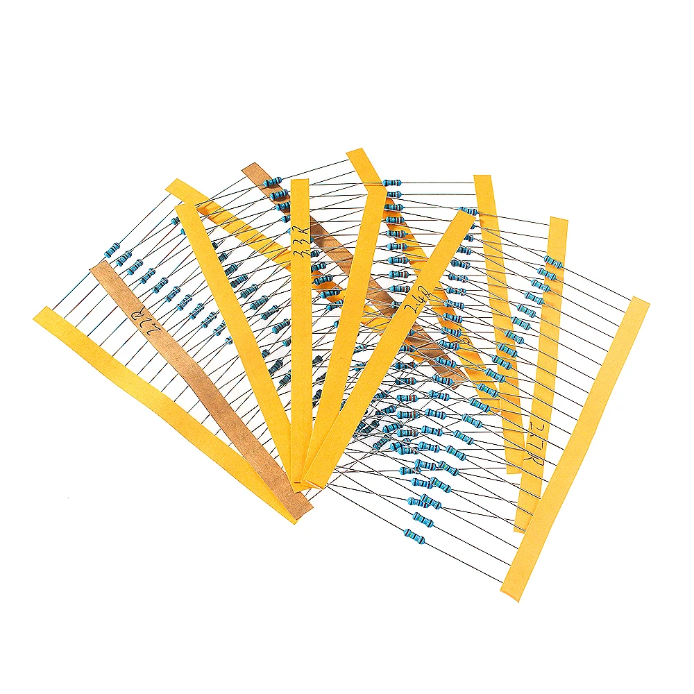 120 SZTUK 1/4W 1% Zestaw rezys – Resistor Kit 1 4W recenzja i cena