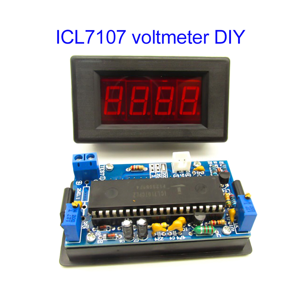 Zestaw DIY Woltomierza ICL7107 – Diy Electronics Com recenzja i cena