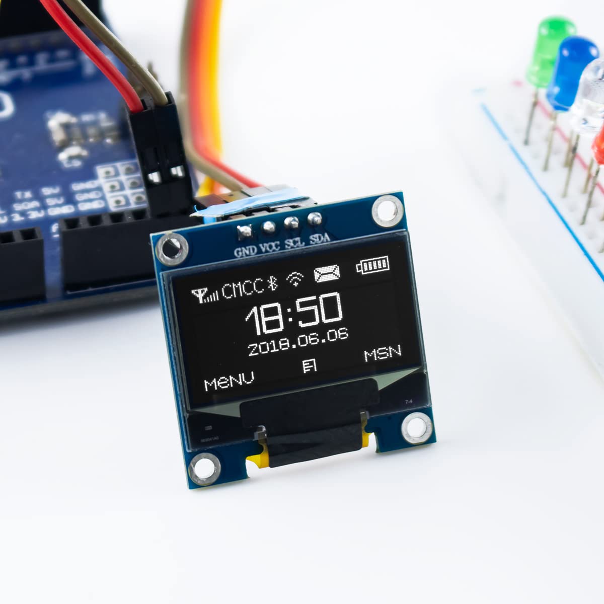 Moduł wyświetlacza OLED I2C II – I2C Lcd Display recenzja i cena