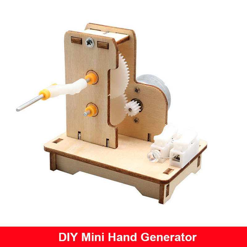 DIY Mini generator ręczny DIY  – Diy Kit Elektronik recenzja i cena