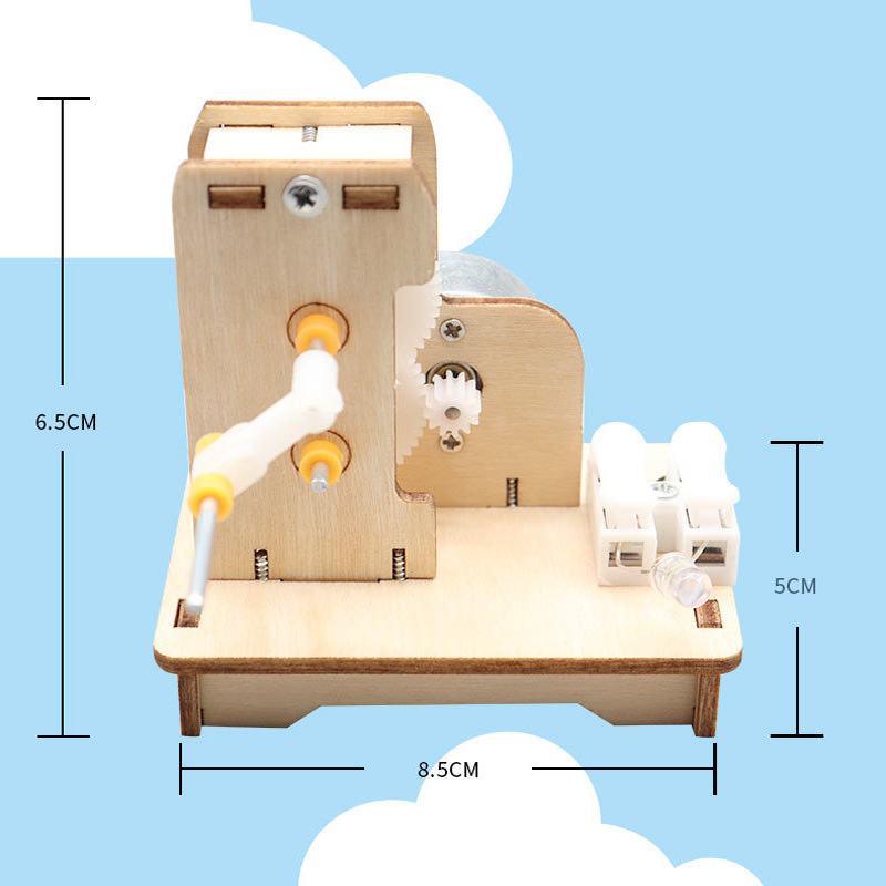 DIY Mini generator ręczny DIY  – Diy Kit Elektronik recenzja i cena