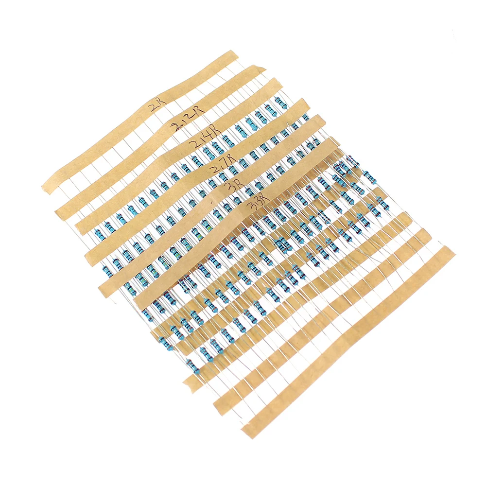 120 SZTUK 1/4 W 1% Zestaw rezy – Resistor Kit 1 4W recenzja i cena
