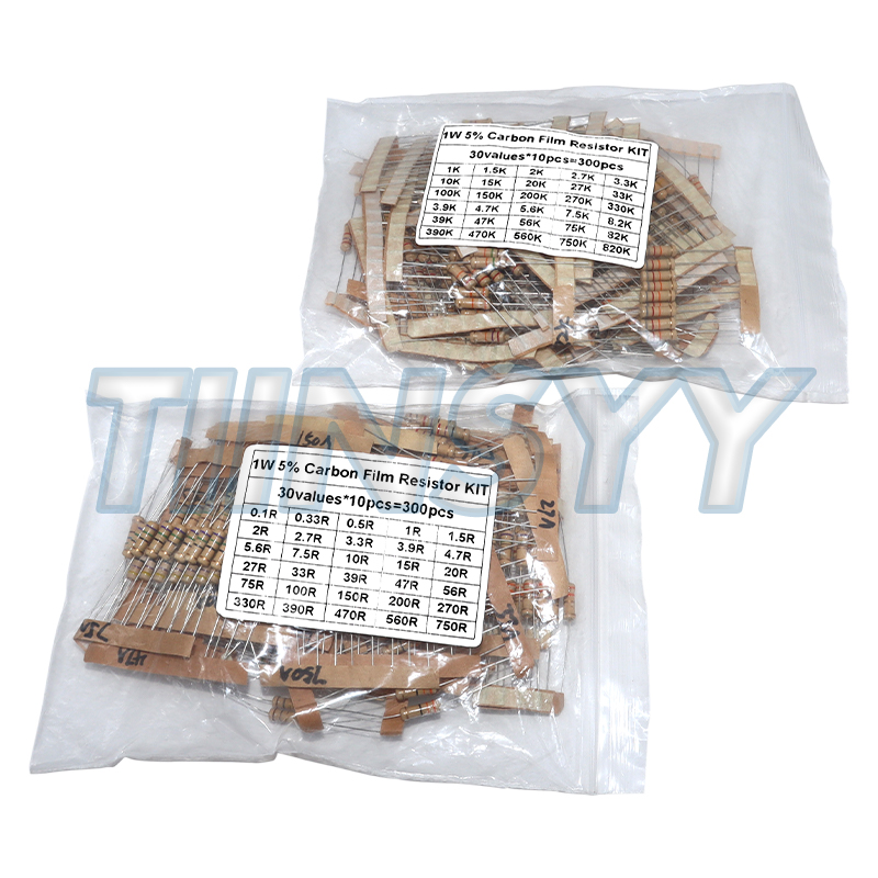 Zestaw rezystorów 300 szt. 1W  – Diy Electronics Com recenzja i cena