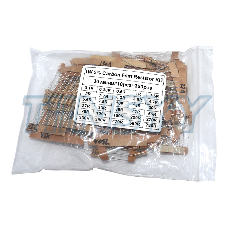 Zestaw rezystorów 300 szt. 1W  – Diy Electronics Com recenzja i cena