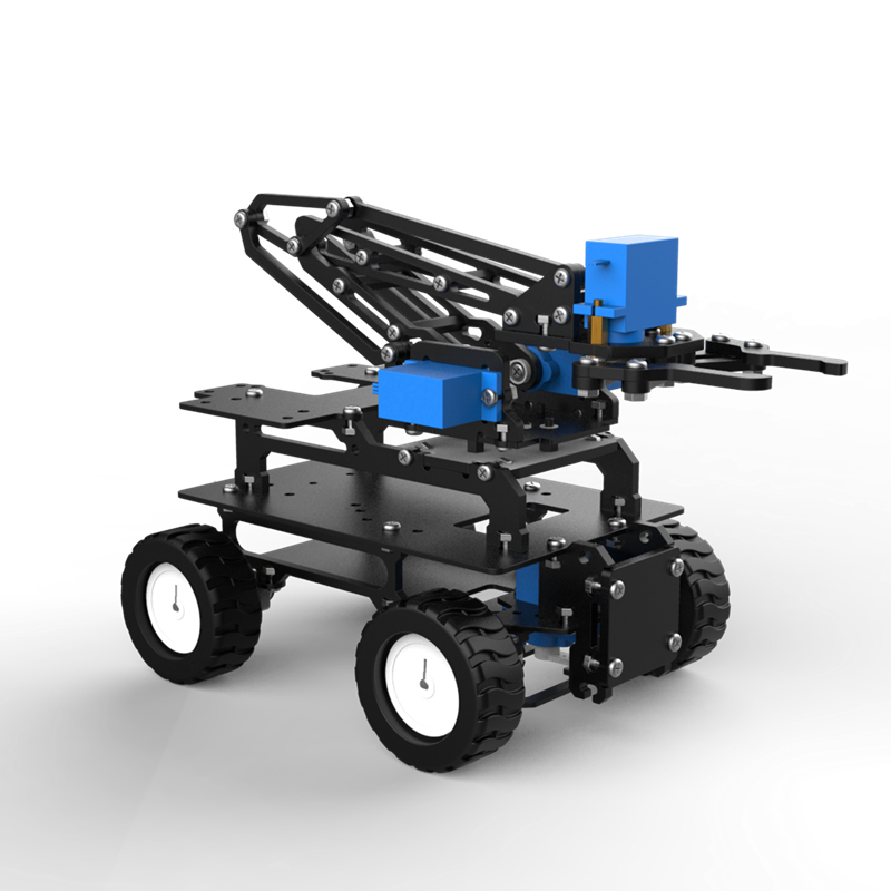 Akrylowy podwozie robotyczne 4 – Diy Kit Elektronik recenzja i cena