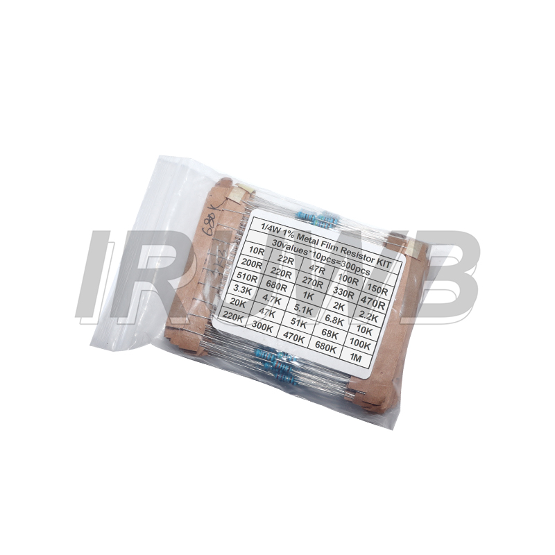 Zestaw rezystorów 300 szt. 1/4 – Resistor Kit 1 4W recenzja i cena