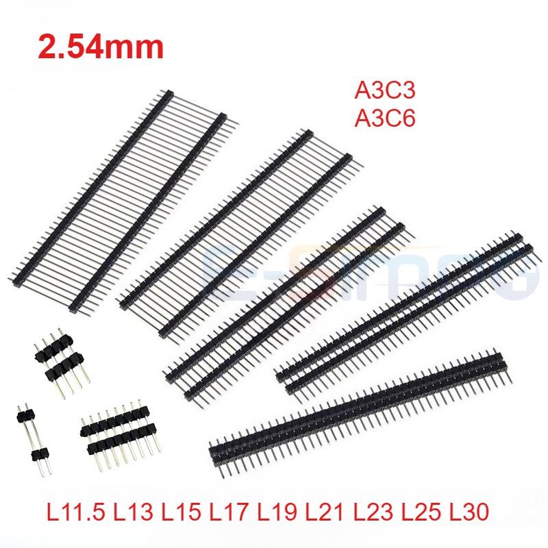 50 szt. 2,54 mm Złote Jednorzę – Male Female Header Pin recenzja i cena