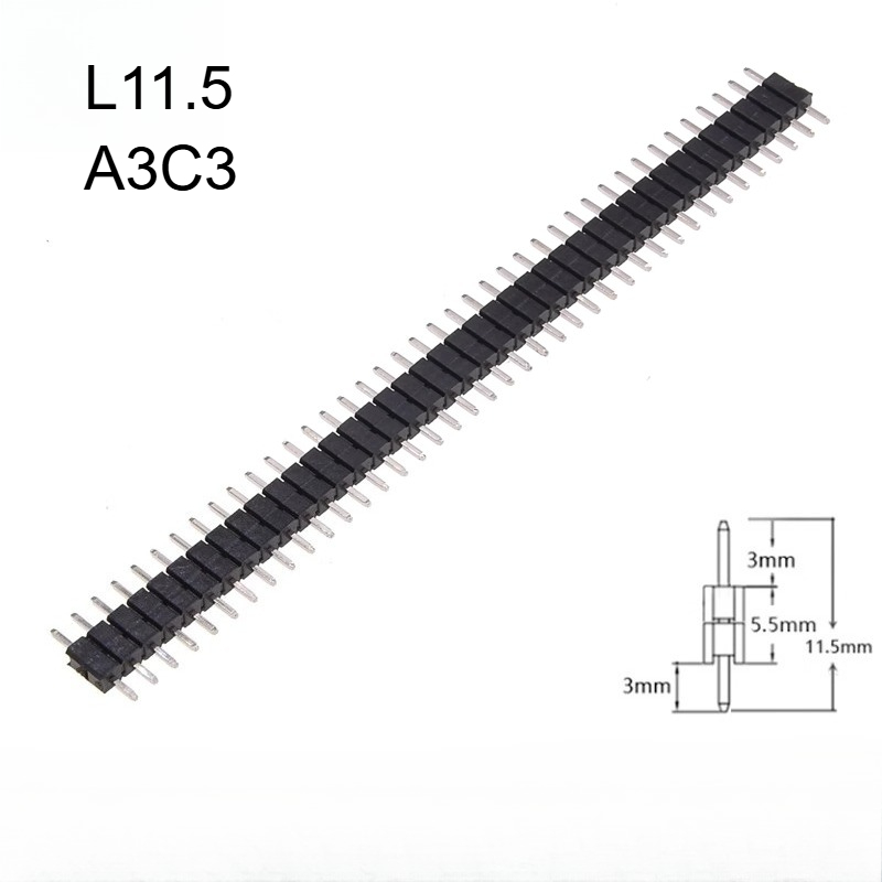 50 szt. 2,54 mm Złote Jednorzę – Male Female Header Pin recenzja i cena