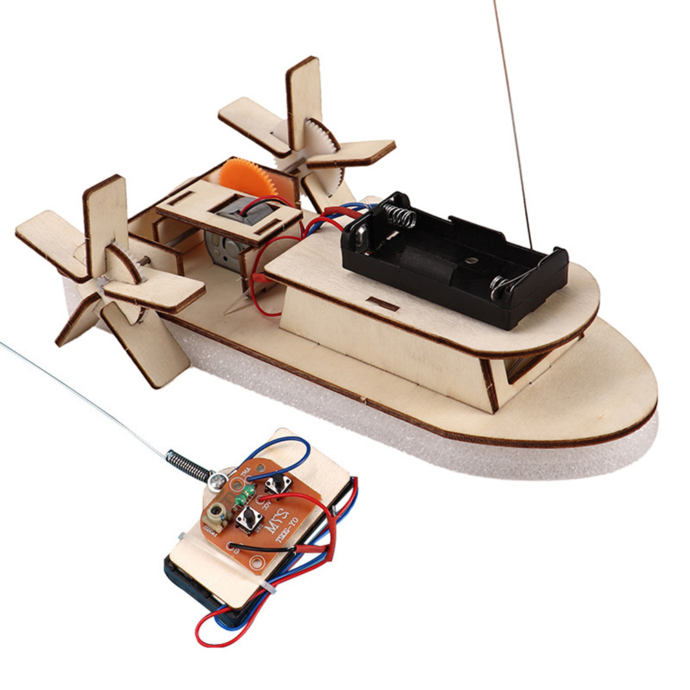 DIY Model łodzi Zabawki naukow – Diy Kit Elektronik recenzja i cena