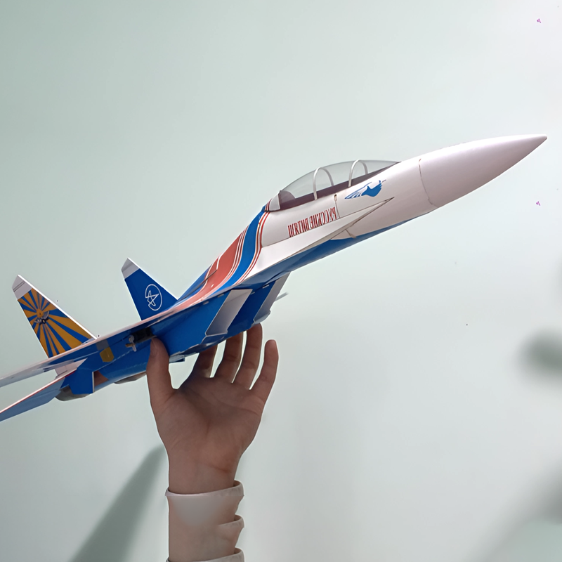 Su-27 Model Samolotu Myśliwca  – Diy Electronics For Kids recenzja i cena