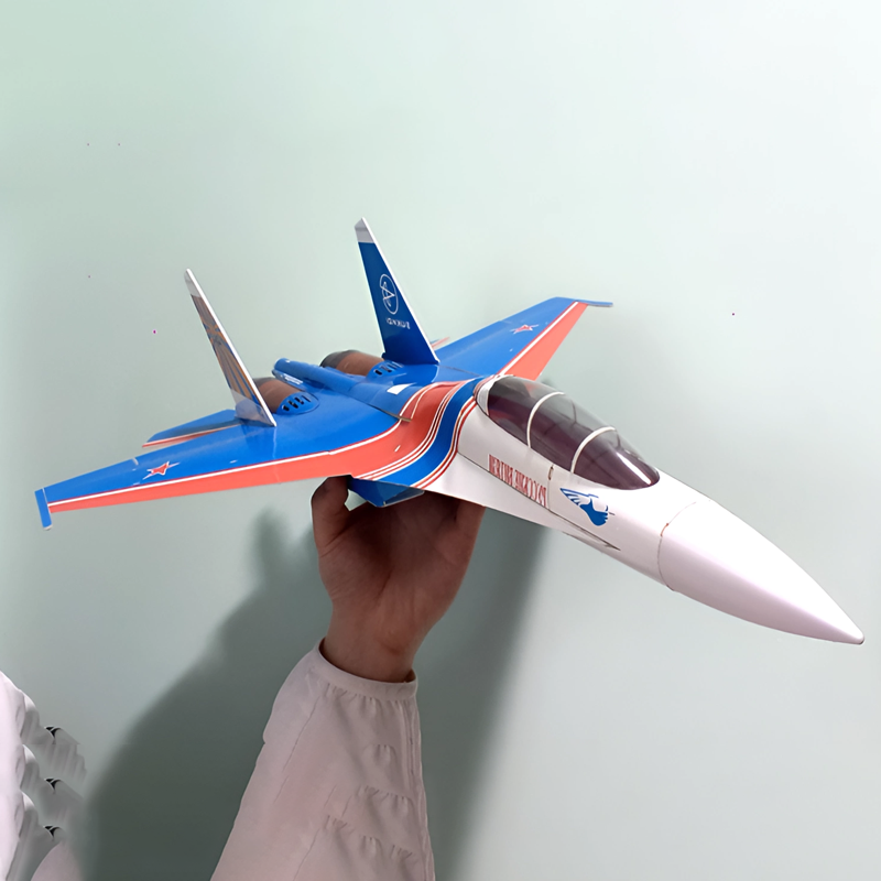 Su-27 Model Samolotu Myśliwca  – Diy Electronics For Kids recenzja i cena