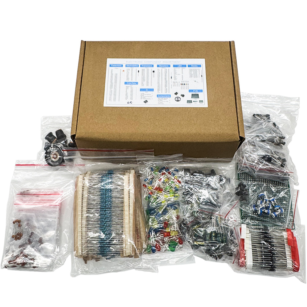Zestaw 1900 elementów elektron – Diy Electronics Com recenzja i cena