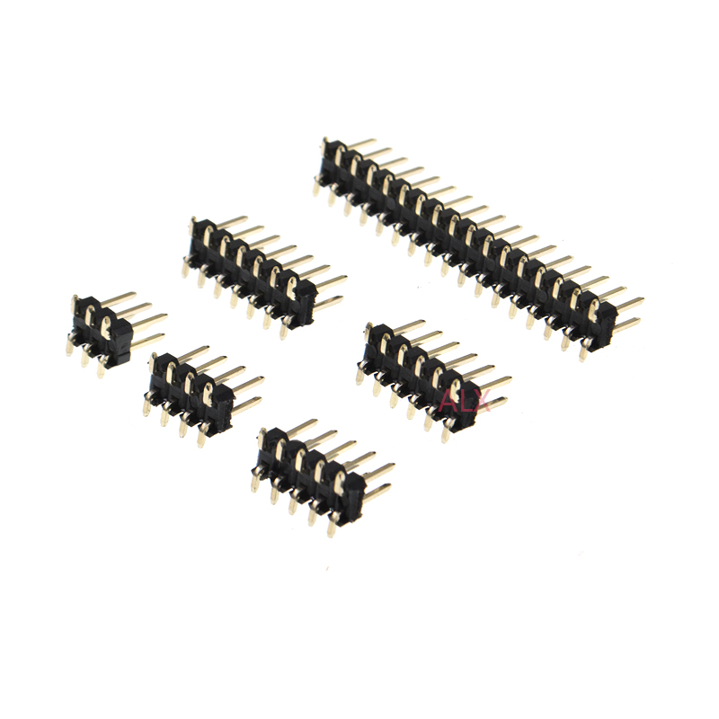 10PCS SMD SMT 2*2/3/4/5/6/7/8/ – Male Female Header Pin recenzja i cena