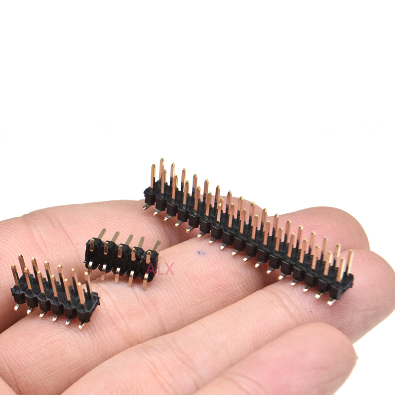 10PCS SMD SMT 2*2/3/4/5/6/7/8/ – Male Female Header Pin recenzja i cena