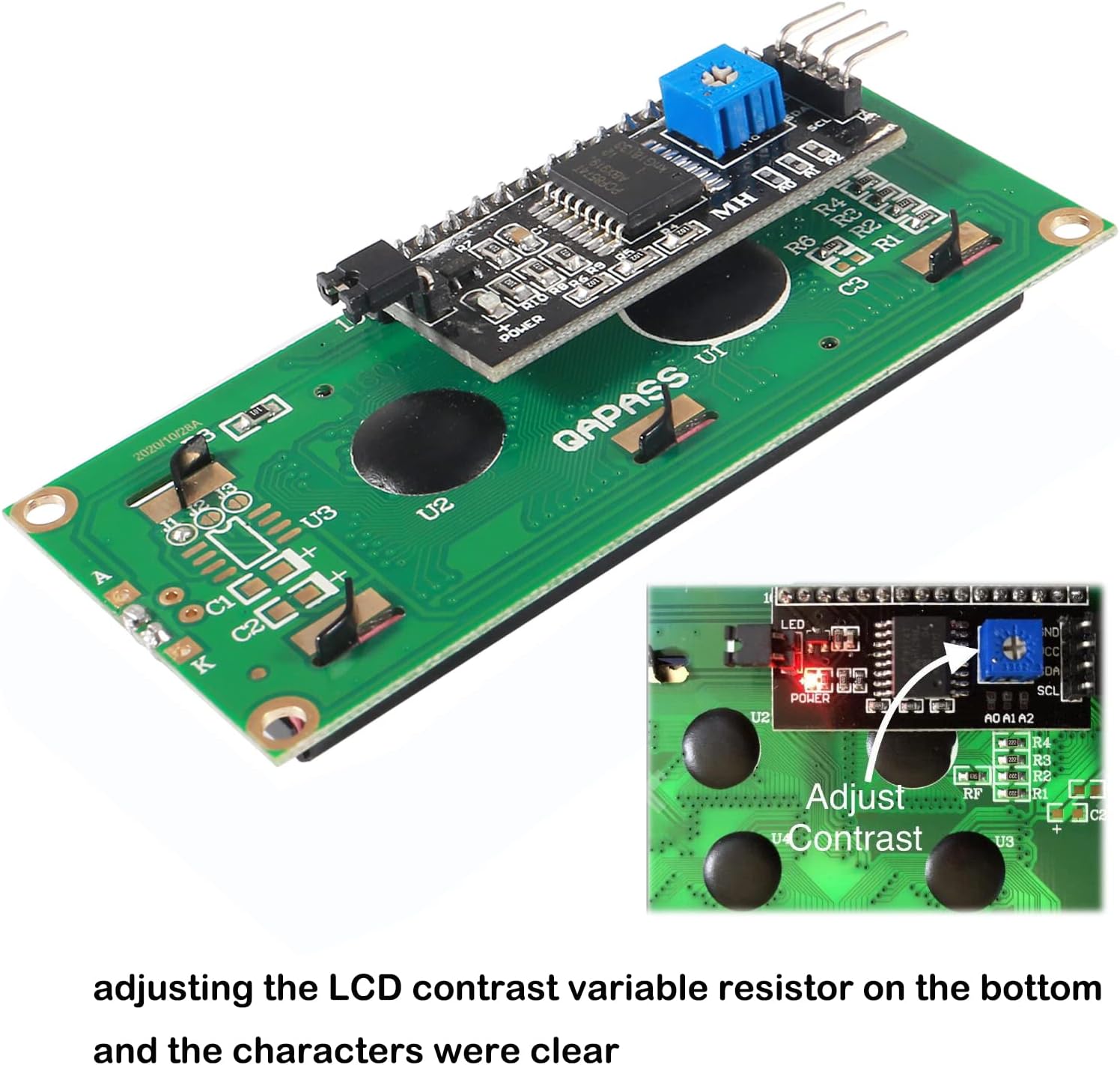 2 szt. IIC I2C TWI szeregowy L – I2C Lcd Display recenzja i cena