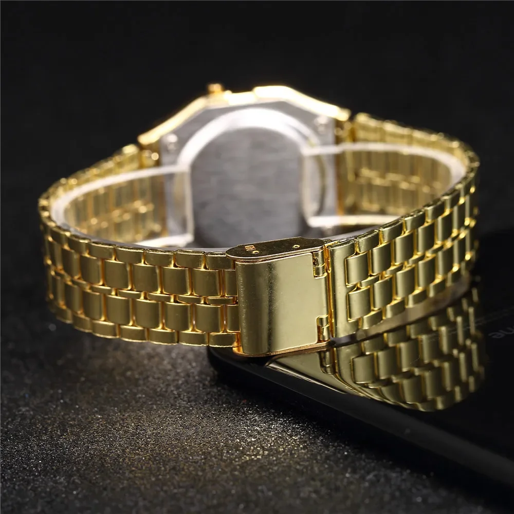 Modne cyfrowe zegarki męskie l – Diy Electronics Watch recenzja i cena