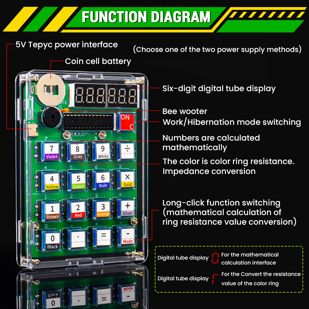Kalkulator DIY Elektroniczny z – Diy Electronics Youtube recenzja i cena