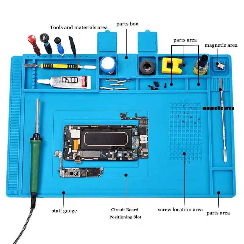 Antystatyczna silikonowa mata  – Diy Electronics Workstation recenzja i cena